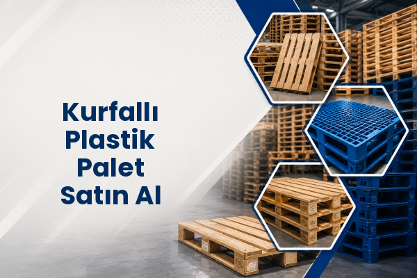 Kurfallı Plastik Palet Satın Al 